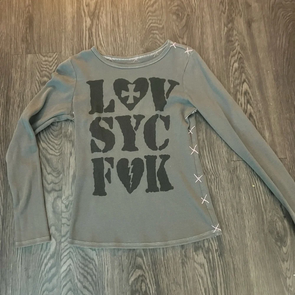 Authentic Rare Syc Fuk thermal in grey​​​​​​​​ - Picture 4 of 6